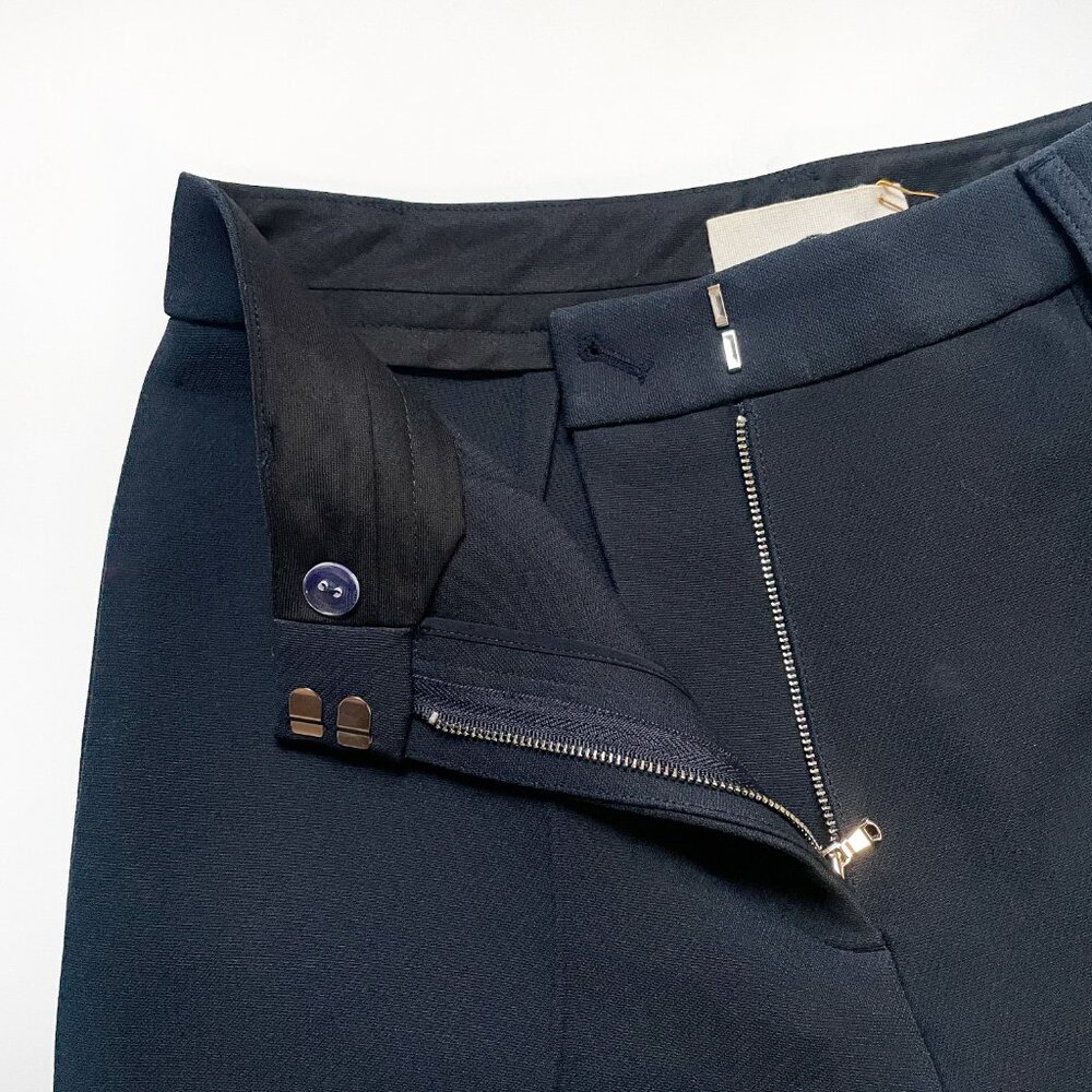 Attersee Straight Leg Trouser No Pockets Midnight Size 8 NEW NWT - Picture 6 of 15